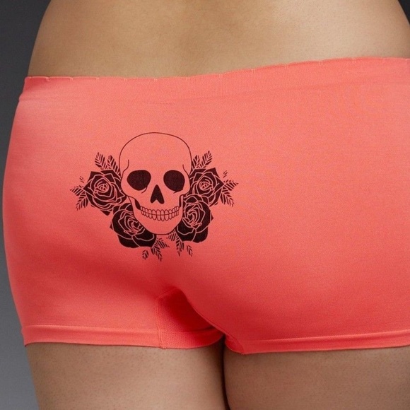 torrid Other - Torrid PANTIES Panty Boyshort Panties Skull Coral
